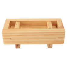 Wooden Sushi Press Rectangle Sushi Rice Tool for Kitchen Home Restaurant