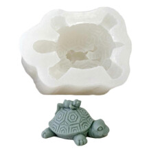 (C frog) Silicone Resin Mold Tortoise Shaper for Cookie Pottery Soft Ceramic Modeling Tool DIY Soap Making Women Girl Party Favor