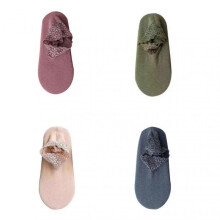 (Backing Board, 2) Fashion Lace Warmer Socks Women Lace Frilly Socks Low Lace Tube Thermal Socks Home Floor Socks for
