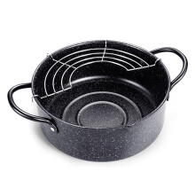 Household fryer Antistick induction fryer Small frying pan Home restaurant