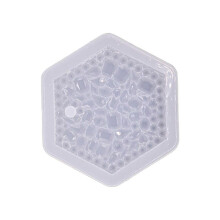 (1) Jewelry Casting Molds,Diamonds Silicone Pendant Resin Molds with Hanging Hole,Pendant Jewelry Making DIY Crafts Tools