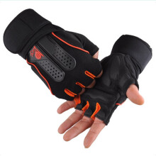 Luvas de escalada, modelo meio dedo com fecho de velcro para ajuste personalizado, tecido resistente e elástico para desempenho ideal,