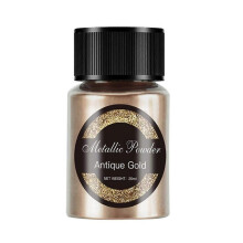 (vintage gold) Unique Metal Texture Powder Epoxy Resin Colorant Glitter Pigments Color Powder Resin Dye Jewelry Making Accessaries vintage gold