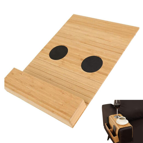Sofa Tray Armrest Tray  Armchair Table Couch Arm Tray for Drinks, Snacks, Remote Control
