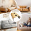 Sofa Tray Armrest Tray  Armchair Table Couch Arm Tray for Drinks, Snacks, Remote Control 5