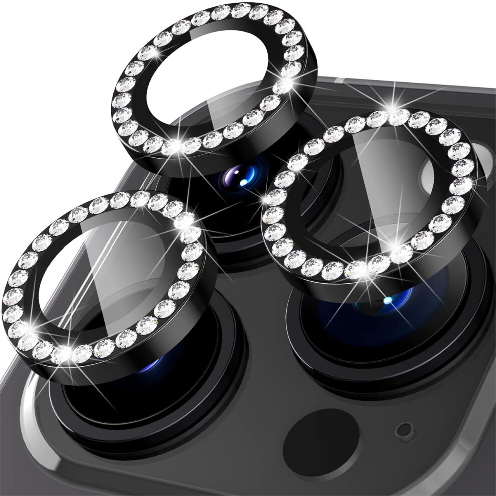 Aviation Aluminum, Individual Lens Cover: Camera Lens Protector For Apple Iphone 14 Pro/14 Pro Max Ultra-Thin & Hd Bubble-Free Adhesive, Customizable 9486358109823