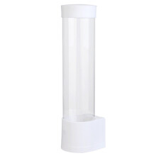 Dispensador de copos de parede para escritórios, porta-copos com tampa selada à prova d'água, dispositivo automático para servir copos na