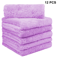 Pano de limpeza de microfibra, Premier Car Detail Products, ultra absorvente e super macio para limpeza multiuso, não abrasivo, não risca, pacote