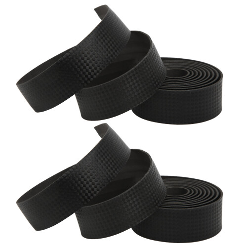 Fita de guidão elegante e resistente para exercícios, com proteção antiderrapante e absorção de impacto, acolchoada e absorvente de suor, 2