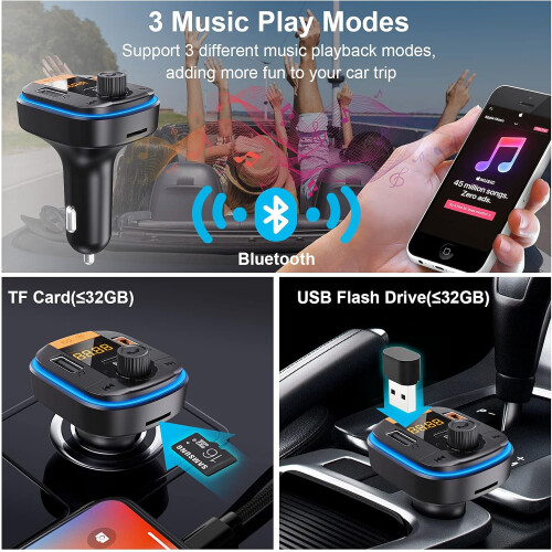 Κομψός πομπός FM Bluetooth με μεταλλικό κέλυφος, ο νέος καλύτερος φίλος του 2