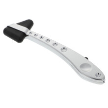 1 piece reflex hammer for neurological diagnoses, corrosionresistant design for clinics