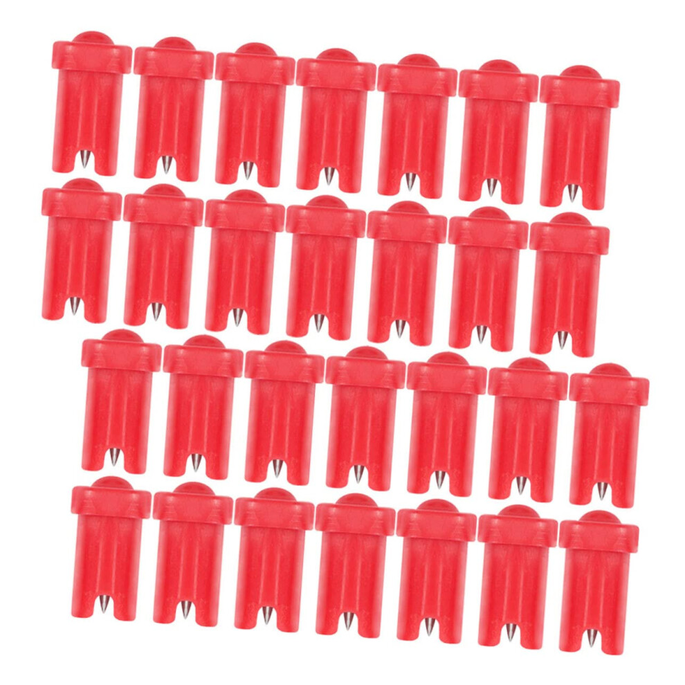 100pcs Professional Lash Extension Supplies Eyelash Glue Bottle Blocking Needles for Eyelash Adhesive