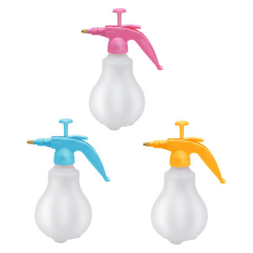 Heavy Type Plastic Plant Watering Can With Double Sprays-Blue 1