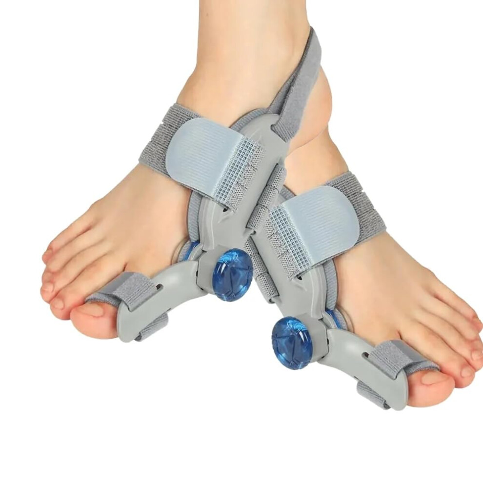 Bunion Corrector for Women & Men, 2PCS Orthopedic Bunions Correction with Non-Slip Big Toe Separators, Adjustable Bunion Splint Suitable
