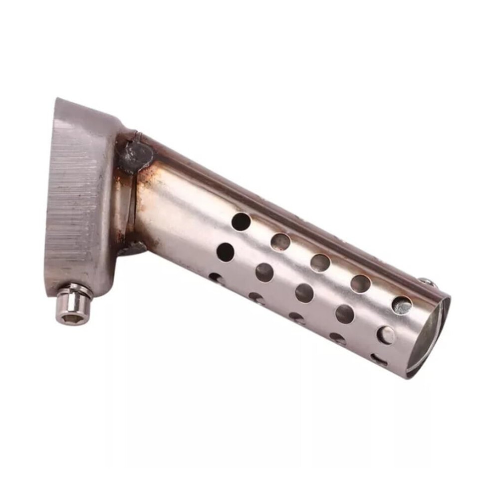Motorcycle Muffler Motorcycle Exhaust Inlet Stainless Steel Motorbike Moto Muffler Silencer Sound Eliminator Eliminate Noise Color G 9412369686022