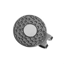 Golf ball marker with hat clips for men and women, enamel, magnetic baseball cap clips, golfer, removable, easily attaches to golf cap MJ053 6 pieces.