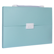 Cartella portadocumenti espandibile con linguette, formato lettera portatile, organizer per file A4 con maniglia per un facile trasporto, cartelle a