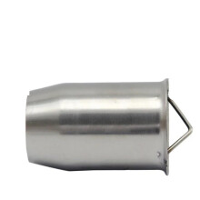 Motorcycle muffler 51mm 60mm Motorcycle Inlet Exhaust Muffler Adjustable Silencer Noise Sound Eliminator Front Color BA50.8