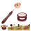 Beitong Wax Seal Warmer Ξύλινη λαβή τήξης κουταλιού κιτ σφράγισης κεριού εργαλείο φού 3