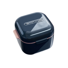 Oral Care Essential, Retainer Case for Deep Soaking, Easy to Carry & Store, Compatible with Invisalign and More (1PCS)