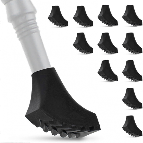 12x Λαστιχένιες Μύτες για Μπατόν Nordic Walking Συμβουλές για Μπατόν Trekking Συμβουλές γ