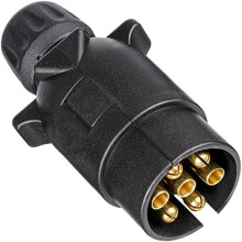 Connettore universale resistente alle intemperie, spina per rimorchio di alta qualità che offre una connessione sicura per rimorchi e roulotte.