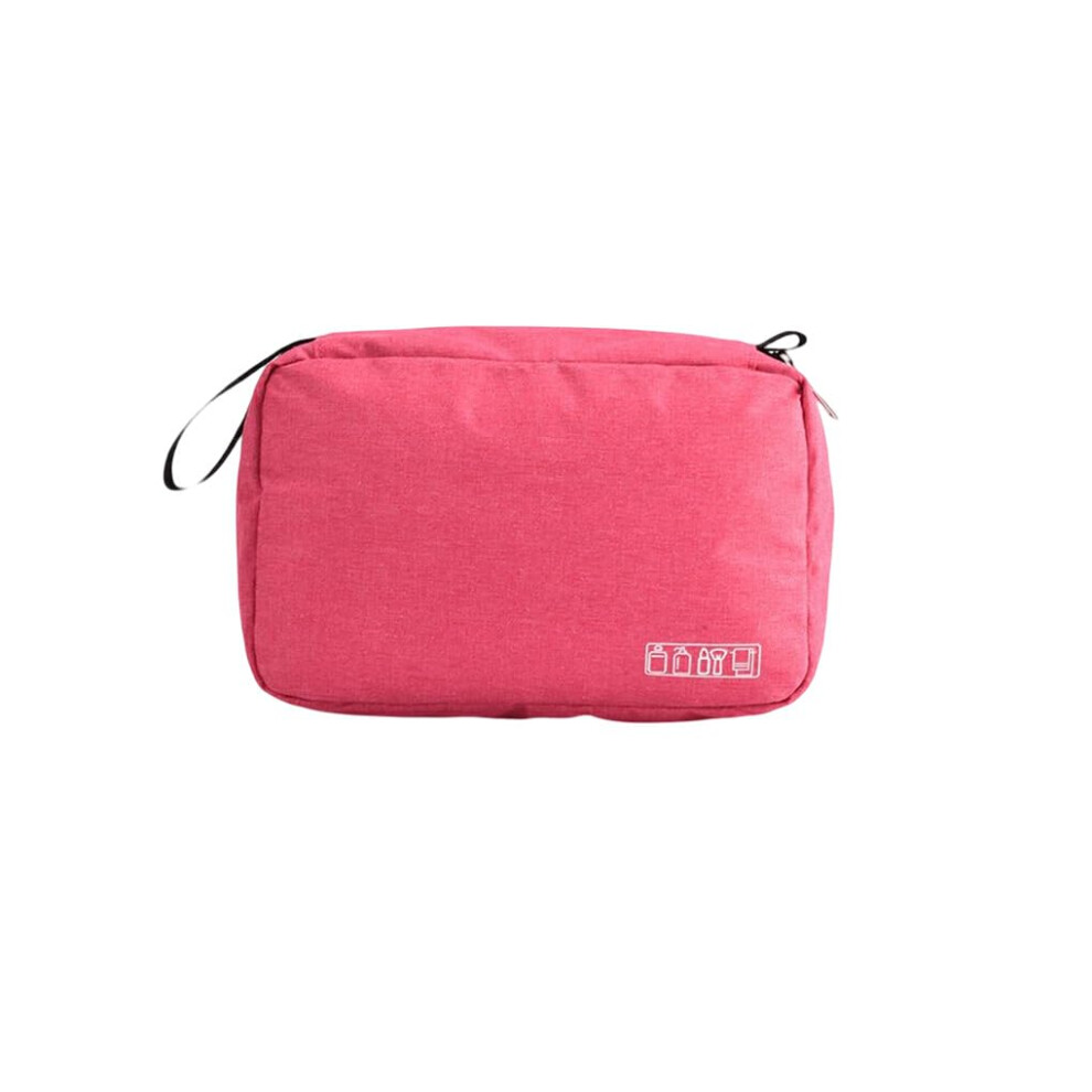 Hanging Bag Travel Makeup Organizer Storage Bag Cosmetic Beautician Suitcase for Men and Women Rose