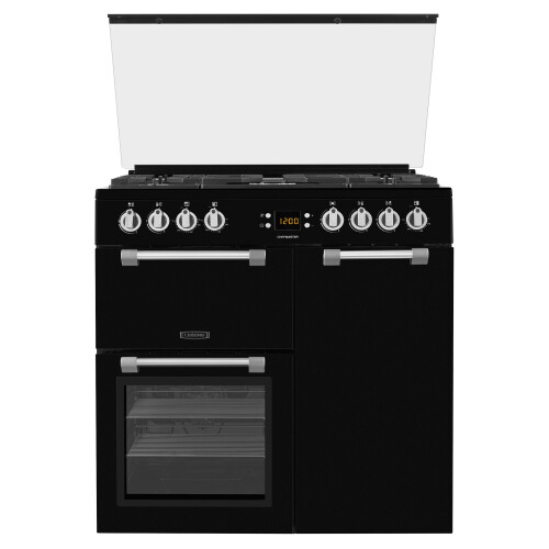 Leisure Leisure CC90F531K Chefmaster 90cm 5 Burners  Dual Fuel Range Cooker Black