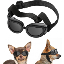 Small Dog Sunglasses Uv Protection Goggles Eye Wear Protection With Adjustable Strap Water