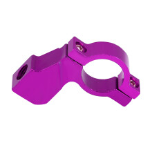 Stuurspiegelhouder voor 4 motorfietsen, roestvrije constructie, 10 mm achteruitkijkspiegelbeugeladapter, hoogwaardig materiaal, stuurklem van