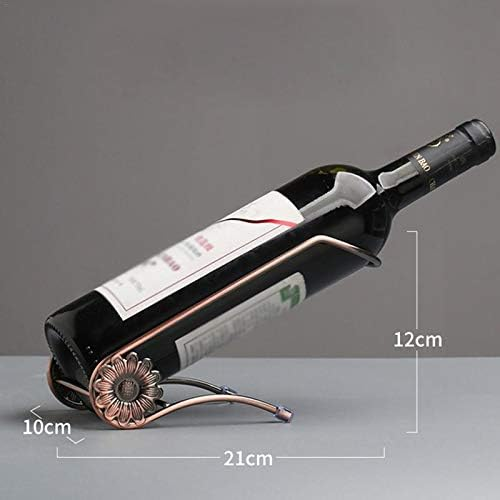 Golden Iron Wine Rack for 1 Bottle- Creative Wine Bottle Holder 1