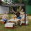Polyester Gazebo Canopy Replacement Universal Rainproof-Black 7