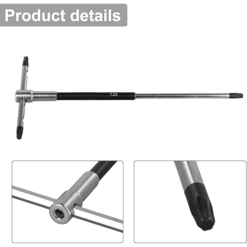 THandle Hex Key Set for Bicycles, Efficient Design with 9 Essential Sizes (T25) 2