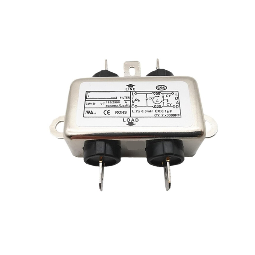 Singlephase Network Filter Cw1b10at 220V 10A Electromagnetic Interference Suppression (Cw1b06at 6A) 9412369686985