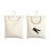 Large Capacity Canvas Clothespin Holder-Black silk screen cl 2