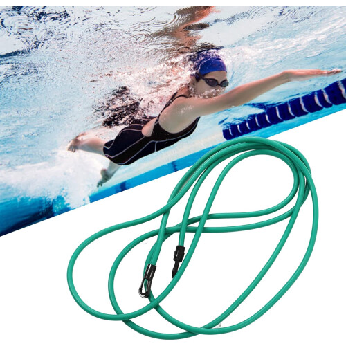 Swimming Tether Stationary Swimming Ropes Strength Training Green 1