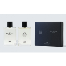 Zara Blue Spirit Winter & Man 800 Black Fragrance 2 x 90ml (3.04oz) New Perfume