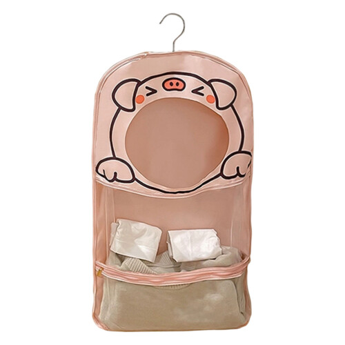 Large Opening Cartoon Storage Hanging Bag With Waterproof-PP