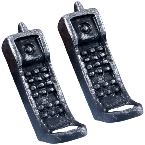 2Pcs Miniature Home Appliance Figurines-Phone payment