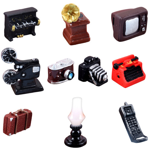 2Pcs Miniature Home Appliance Figurines-Phone payment 1