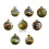 User Friendly Efficient Christmas Tree Ball Plastic Decors-G 3