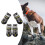 4Pcs Waterproof MudProof Dog Boot NonSlip Soles Paw-3 2