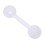 Professional Occluder Eye Exam Tool Pin Hole Occluder Handheld Optometry Instruments Test Occluder White/Black White 1