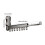 Foldable Wall Mounted Clothes Drying Rack Folding-Gray 4