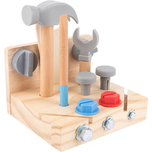 Table For Toys Interactive Puzzle Sorting Screw Building Blocks Brain Training Game 2
