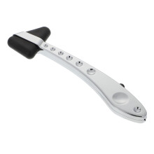 1 Piece Diagnosis Hammer Triangular Reflex Hammer with Zinc Alloy Handle for Clinical Applications Precise Measurement of Nerve Responses