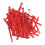 Numbered 1-100 Bird Leg Bands Plastic Flocks Identification-Red 1