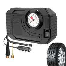 Air Compressor for Car, Cordless Bike Pump for Auto, Quick Inflation for Motorcycle Mattress Outdoor