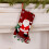 Spacious Holiday Gift Bag Christmas Decoration Santa Pattern-1 1