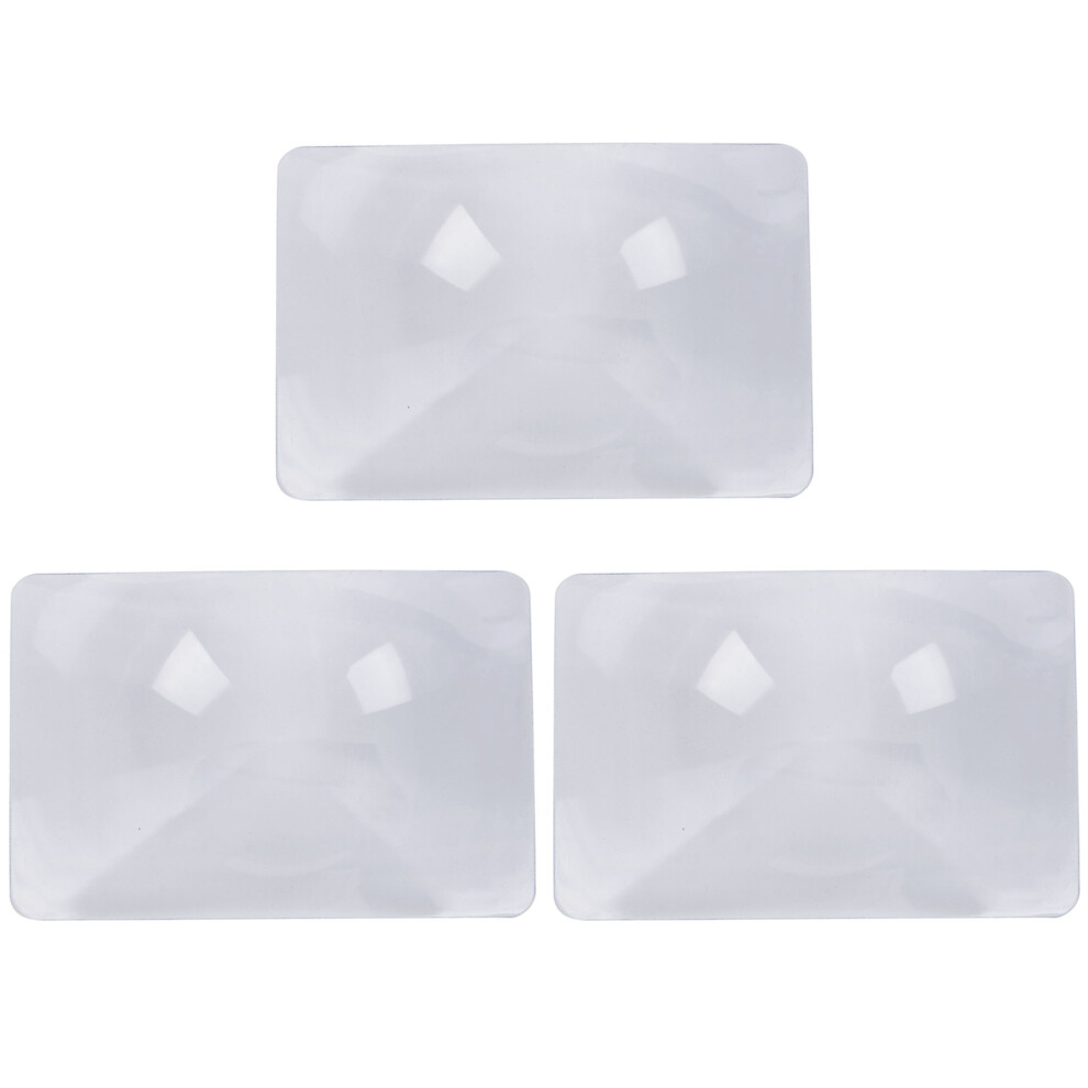 3X Magnifier Fresnel Lens Page 3X Magnifying Sheet 180X120X0.5mm